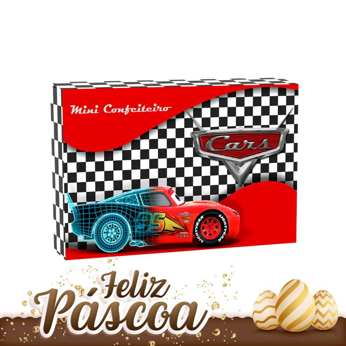 ARQUIVO DE CORTE PASCOA CAIXA MINI CONFEITEIRO CARROS #3091 - Imagem 3