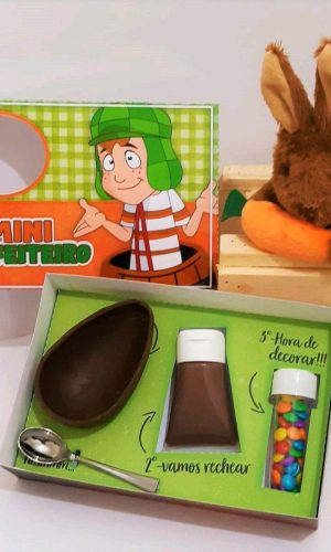ARQUIVO DE CORTE PASCOA CAIXA MINI CONFEITEIRO CHAVES #3624