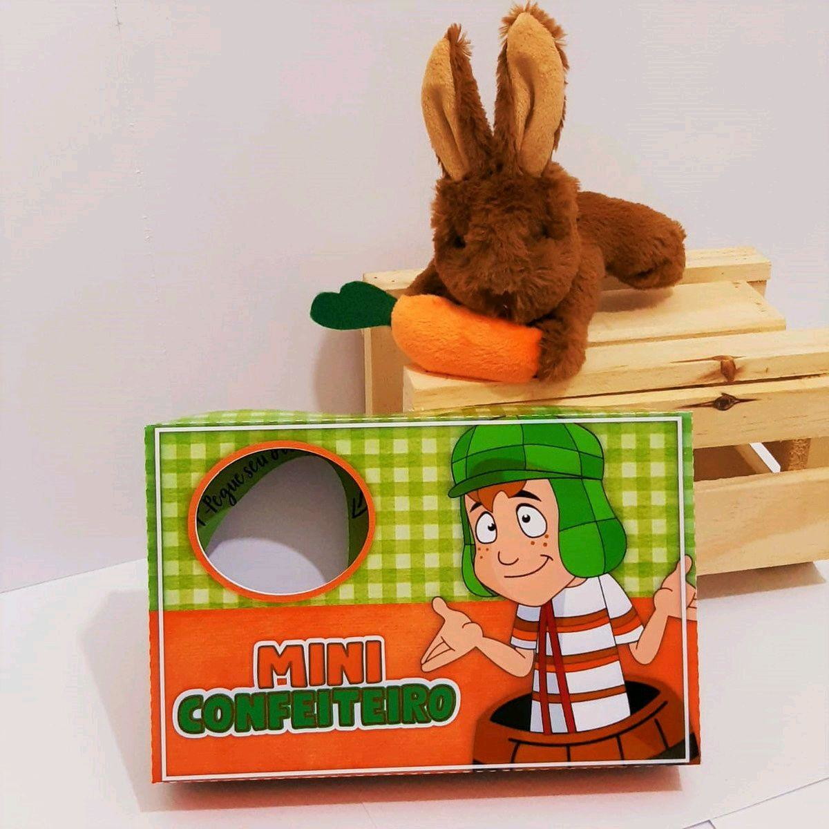 ARQUIVO DE CORTE PASCOA CAIXA MINI CONFEITEIRO CHAVES #3624 - Imagem 2