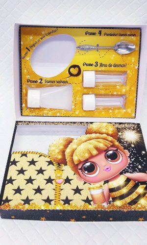 ARQUIVO DE CORTE PASCOA CAIXA MINI CONFEITEIRO LOL BEE #3004