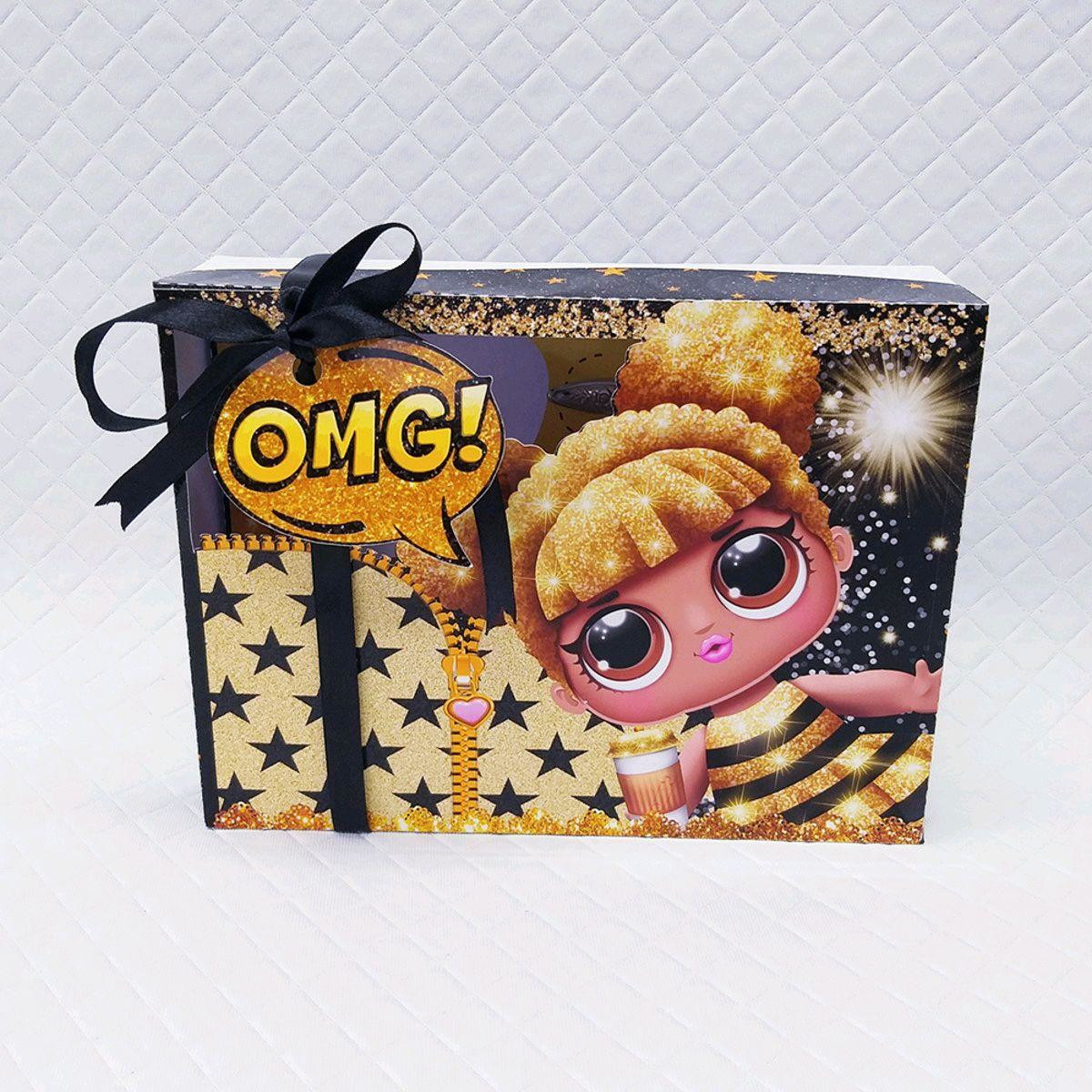 ARQUIVO DE CORTE PASCOA CAIXA MINI CONFEITEIRO LOL BEE #3004 - Imagem 2