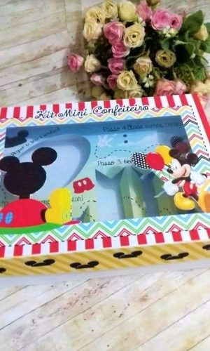 ARQUIVO DE CORTE PASCOA CAIXA MINI CONFEITEIRO MICKEY #3046