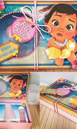 ARQUIVO DE CORTE PASCOA CAIXA MINI CONFEITEIRO MOANA #3025