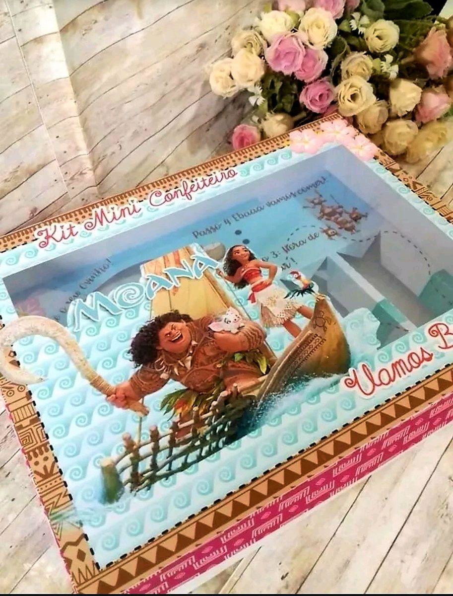 ARQUIVO DE CORTE PASCOA CAIXA MINI CONFEITEIRO MOANA #3082