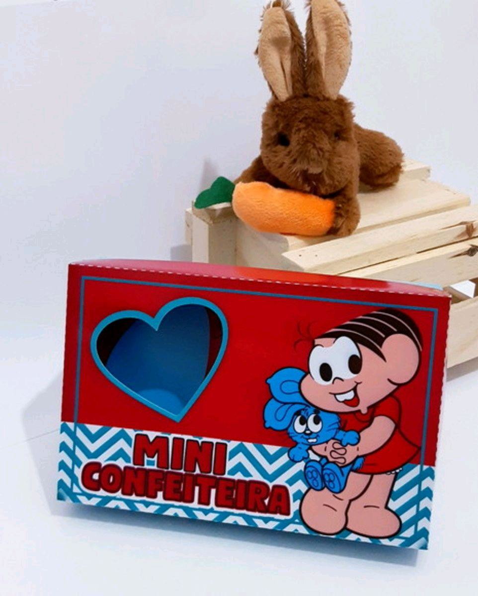 ARQUIVO DE CORTE PASCOA CAIXA MINI CONFEITEIRO MONICA #3208 - Imagem 2