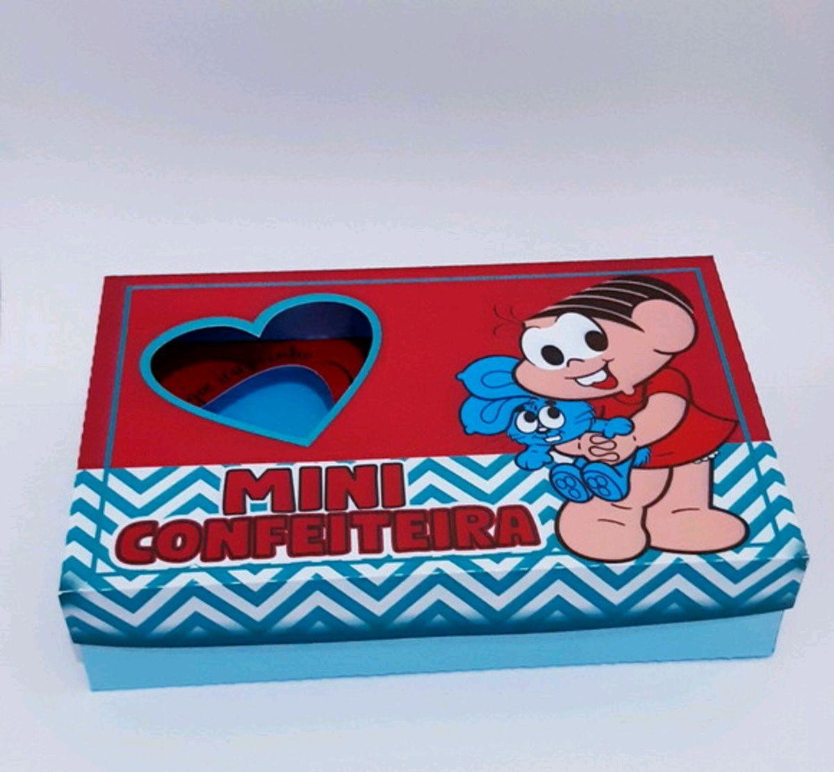 ARQUIVO DE CORTE PASCOA CAIXA MINI CONFEITEIRO MONICA #3208 - Imagem 3