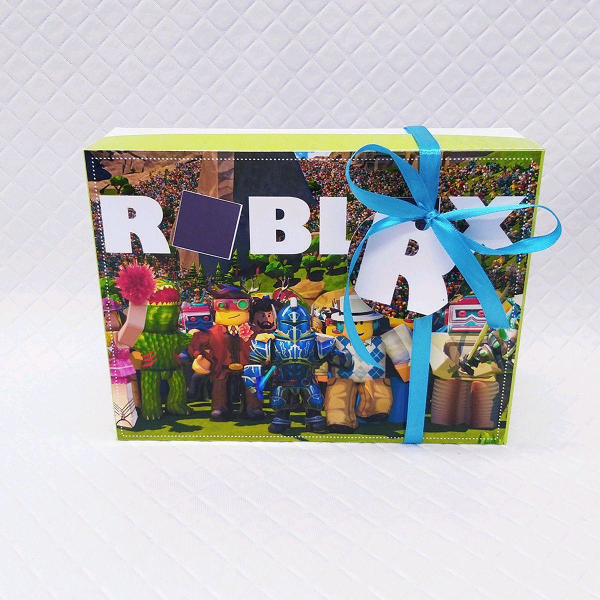 ARQUIVO DE CORTE PASCOA CAIXA MINI CONFEITEIRO ROBLOX #3007 - Imagem 2