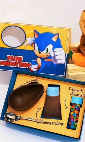 ARQUIVO DE CORTE PASCOA CAIXA MINI CONFEITEIRO SONIC #3632