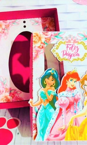 ARQUIVO DE CORTE PASCOA CAIXA OVO DE COLHER PRINCESAS #3514