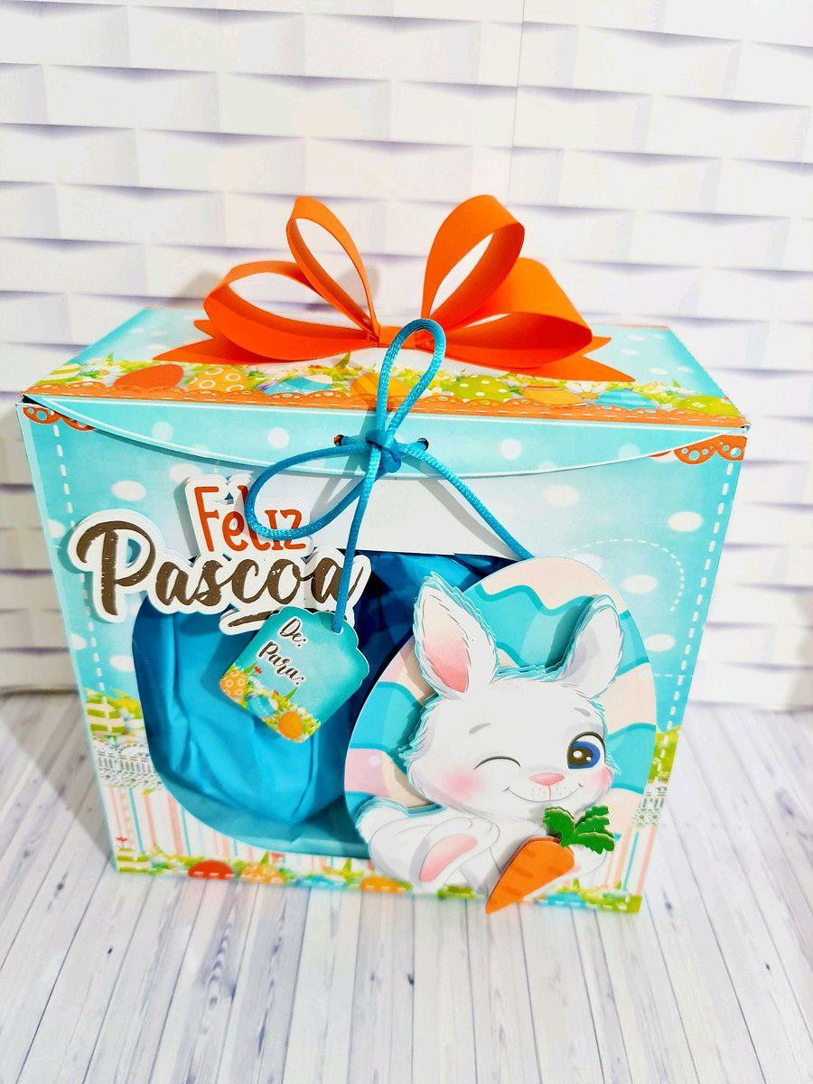 ARQUIVO DE CORTE PASCOA CAIXA OVO E COPO COELHINHO (#3325) - Imagem 2