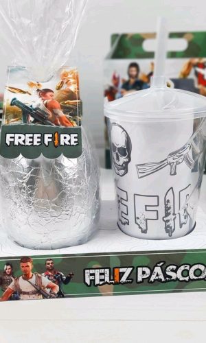 ARQUIVO DE CORTE PASCOA CAIXA OVO E COPO FREE FIRE (#3408)