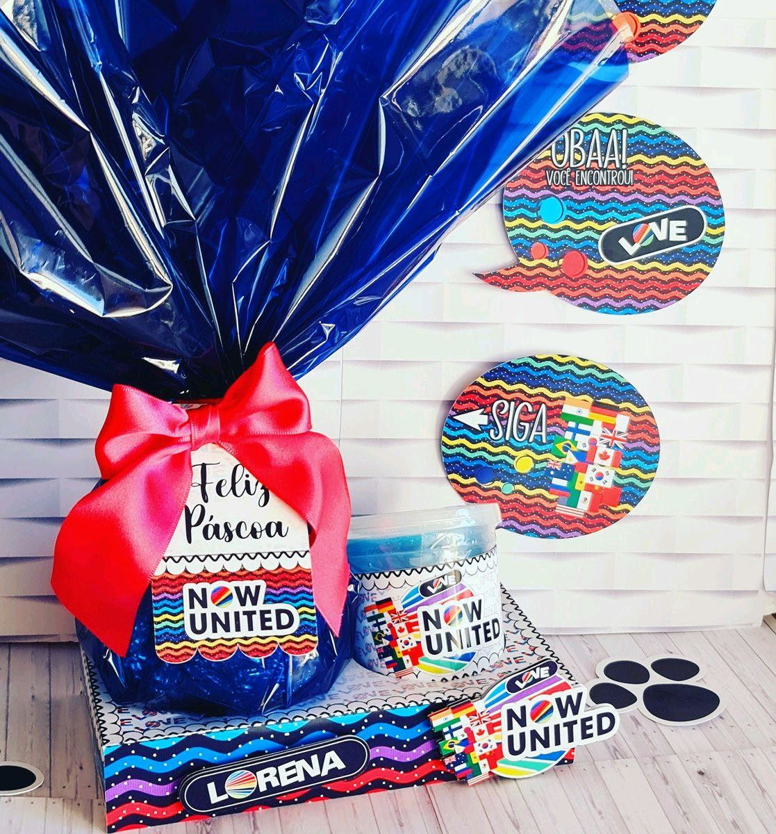 ARQUIVO DE CORTE PASCOA CAIXA OVO E COPO NOW UNITED (#3259) - Imagem 2