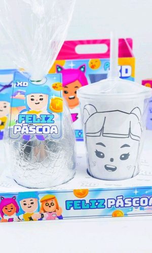 Arquivo de Corte Pascoa Caixa Ovo e Copo Pk Xd Menina #3426