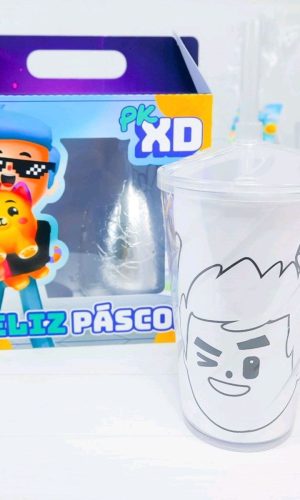 ARQUIVO DE CORTE PASCOA CAIXA OVO E COPO PK XD MENINO #3429