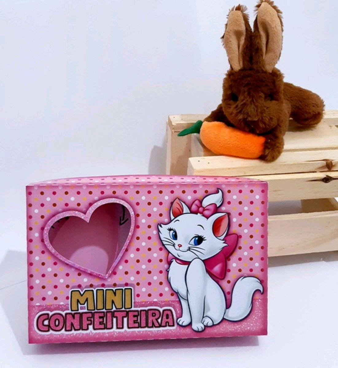 Arquivo de Corte Pascoa Mini Confeiteiro Gatinha Marie #3214 - Imagem 4