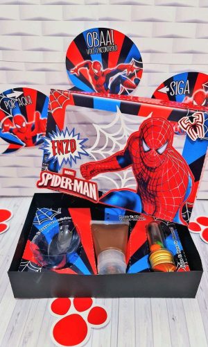 ARQUIVO DE CORTE PASCOA MINI CONFEITEIRO HOMEM ARANHA #3288