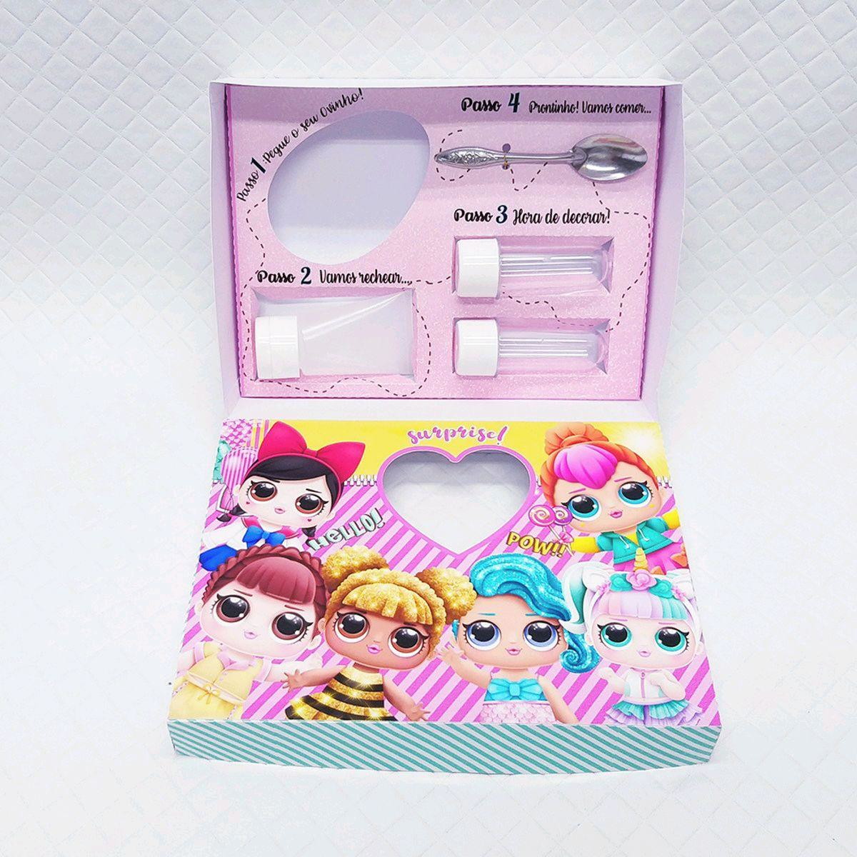 ARQUIVO DE CORTE PASCOA MINI CONFEITEIRO LOL SURPRISE #3005