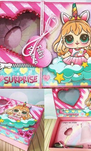 ARQUIVO DE CORTE PASCOA MINI CONFEITEIRO LOL UNICORNIO #3111