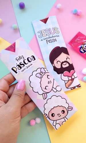 Arquivo de Corte Porta Balinhas Fini Pascoa Religiosa #13776