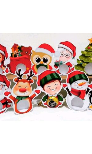 Arquivo de Corte Porta Bombom de Natal #11287