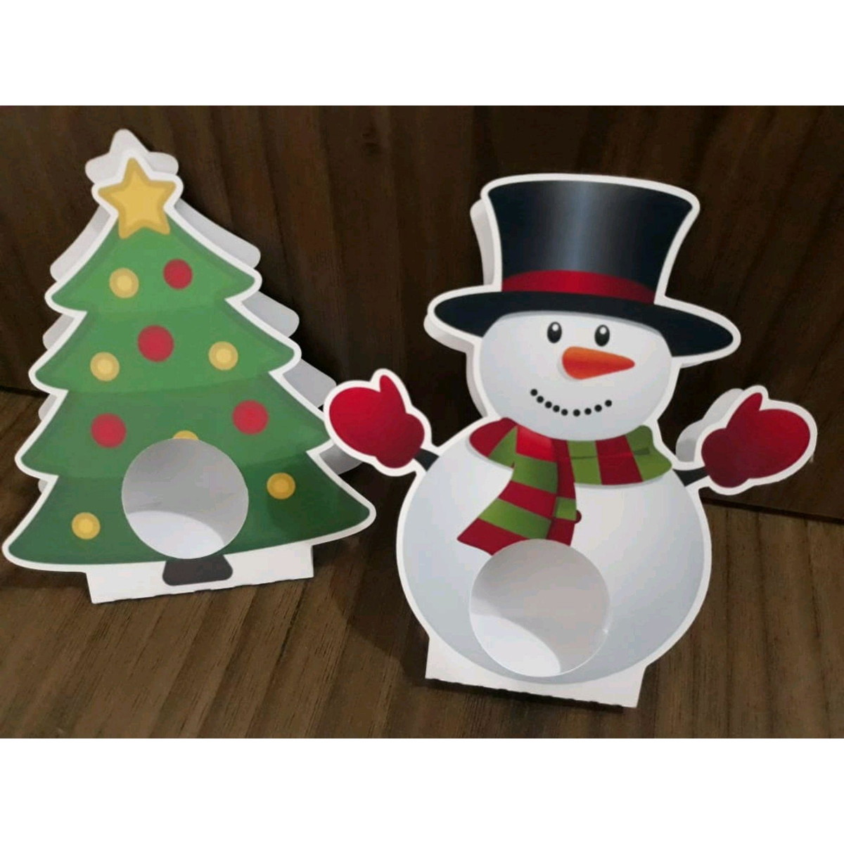 Arquivo de Corte Porta Bombom de Natal #11288