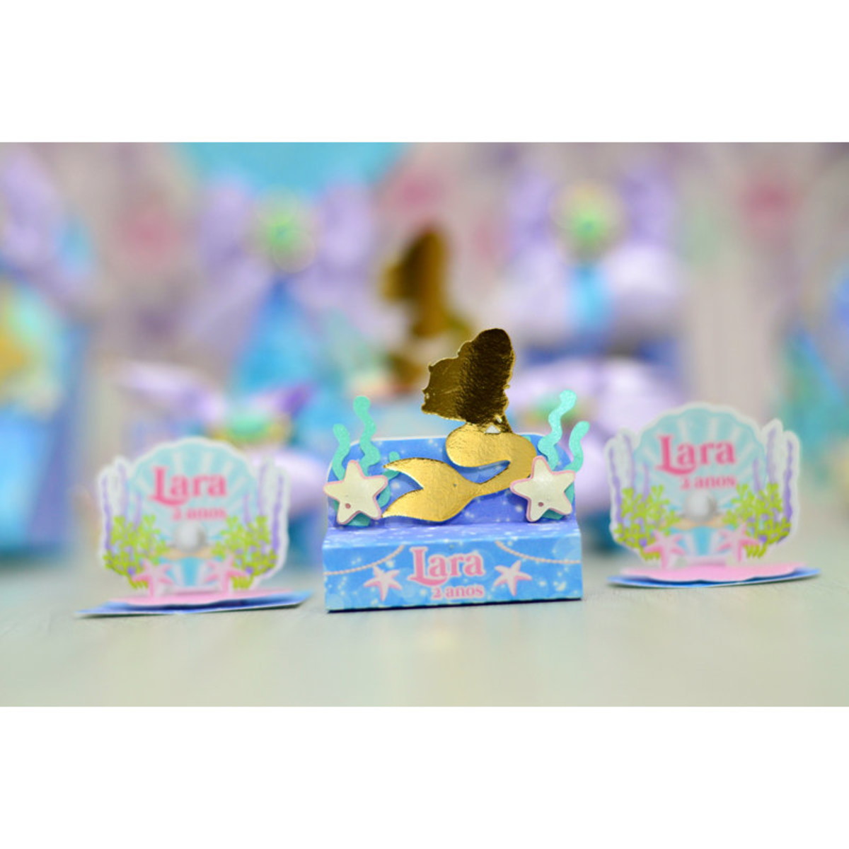 Arquivo de Corte Personalizados Sereia - Imagem 2