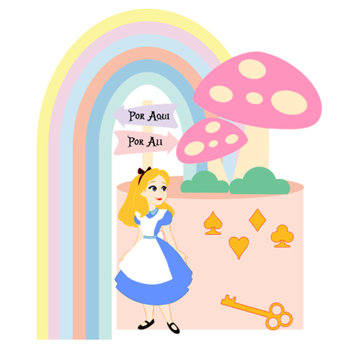 Arquivo De Corte: Topo Alice No Pais Das Maravilhas 005