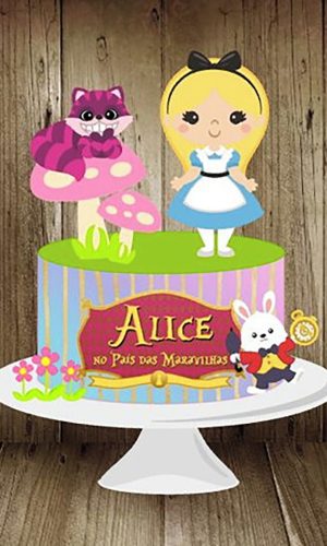 ARQUIVO DE CORTE TOPO ALICE NO PAIS DAS MARAVILHAS 001