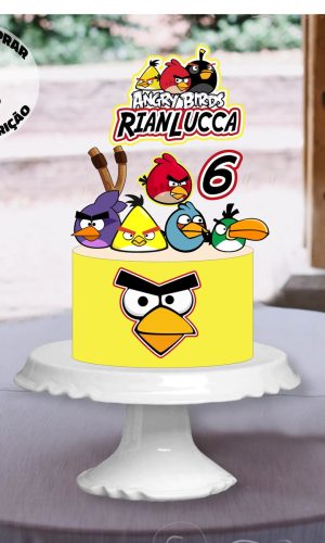Arquivo de corte Topo de Bolo Angry Birds