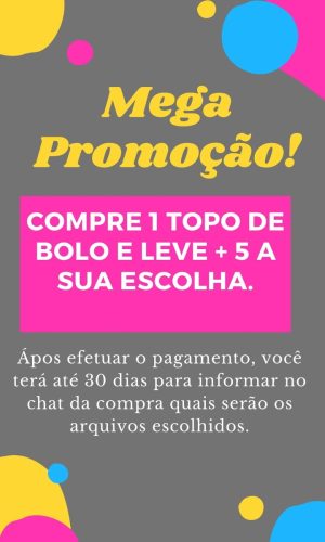ARQUIVO DE CORTE TOPO DE BOLO ARRAIA (#1514)