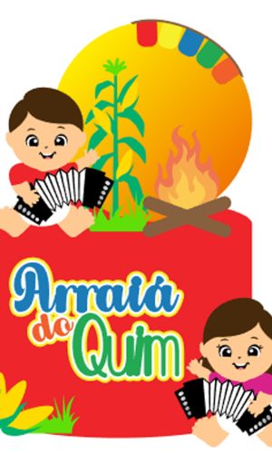 ARQUIVO DE CORTE TOPO DE BOLO ARRAIÁ CASAL BABY JUNINO 033