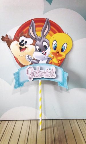 Arquivo de Corte Topo de Bolo Baby Looney Tunes #17201