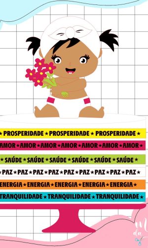 Arquivo de Corte Topo de Bolo Carnaval Menina Baianinha 084