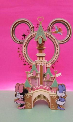 Arquivo de Corte Topo de Bolo Castelo da Minnie #17260