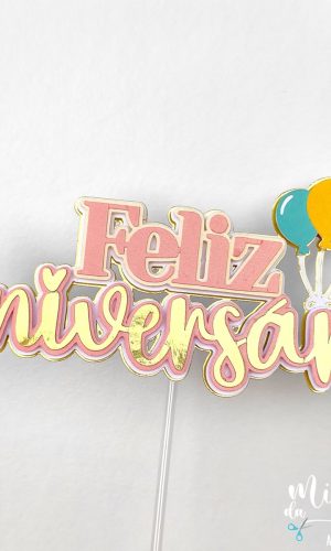 Arquivo de Corte Topo de Bolo Coringa Feliz Aniversário 003