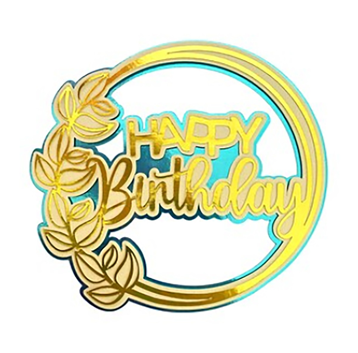 Arquivo de Corte: Topo de Bolo Coringa Happy Birthday 003