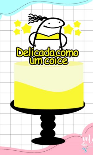 Arquivo de Corte Topo de Bolo Delicada Feito Mula Flork 056