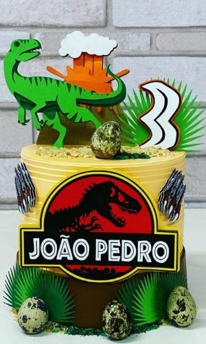 Arquivo De Corte Topo De Bolo Dinossauro Rex #15318