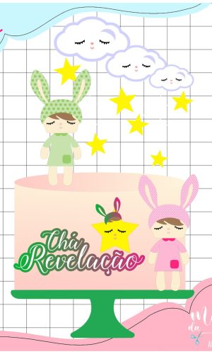 Arquivo de Corte: Topo de Bolo em Camadas Metoo Dolls 004