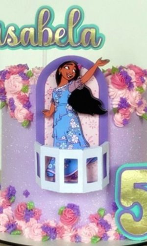 Arquivo de Corte Topo de Bolo Encanto Disney #15629