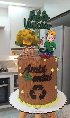 Arquivo de corte Topo de Bolo Engenheiro ambiental