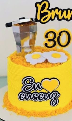 Arquivo de Corte: Topo de Bolo Eu Amo Cuscuz 3d 001