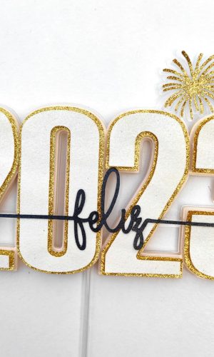 Arquivo de Corte Topo de Bolo Feliz Ano Novo 2023 019