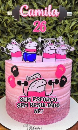 Arquivo de Corte Topo de Bolo Flork na Academia Fitness 066