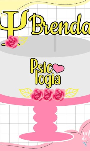 Arquivo de Corte: Topo de Bolo Formatura Psicologia 001