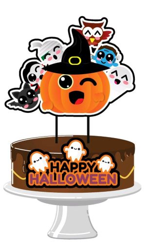 ARQUIVO DE CORTE TOPO DE BOLO HALLOWEEN (#2000) STUDIO