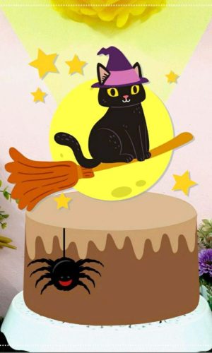 ARQUIVO DE CORTE TOPO DE BOLO HALLOWEEN (#2031) STUDIO.