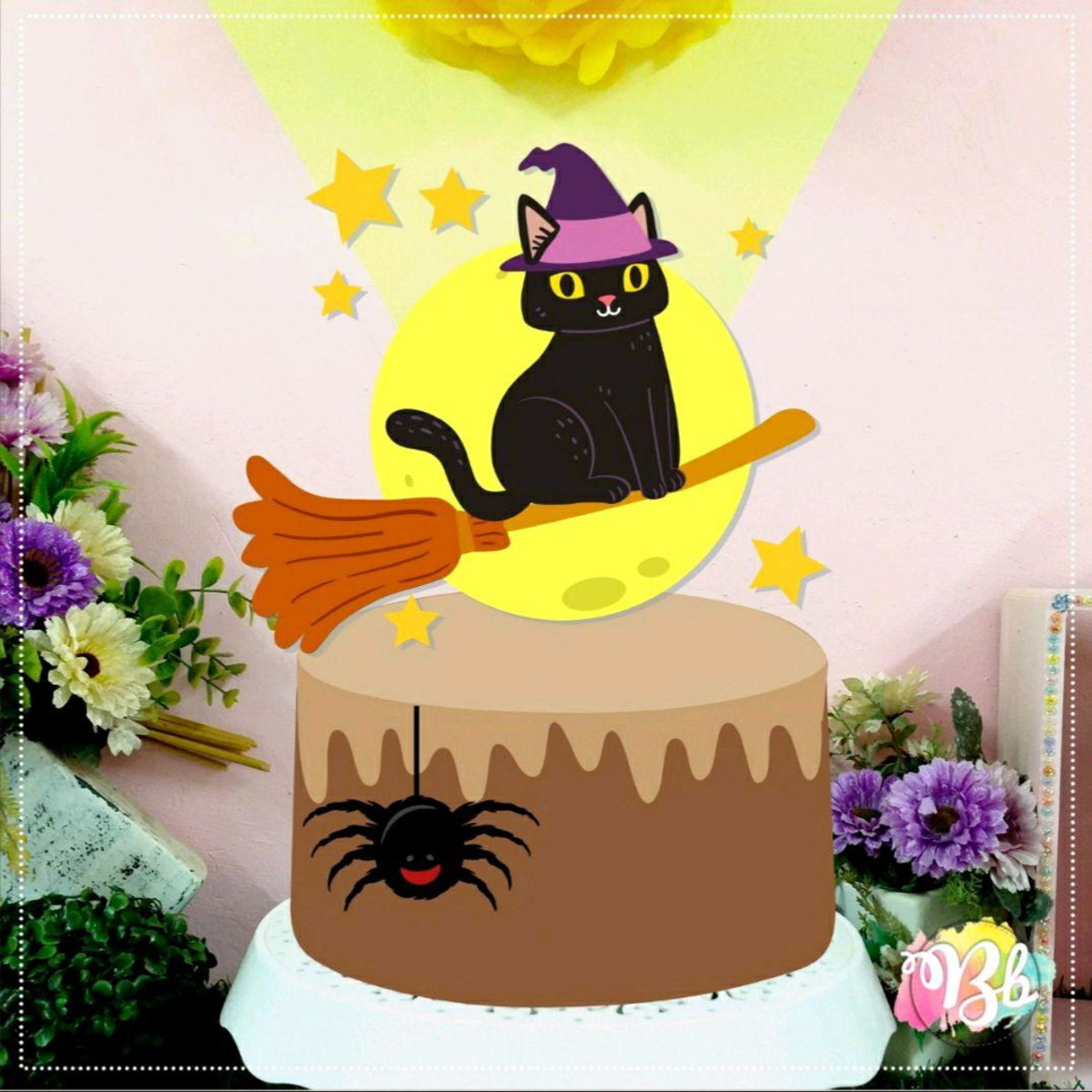 ARQUIVO DE CORTE TOPO DE BOLO HALLOWEEN (#2031) STUDIO.