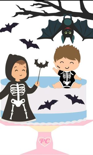 Arquivo de Corte Topo de Bolo Halloween (#2035) Studio.