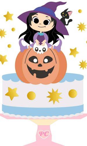 ARQUIVO DE CORTE TOPO DE BOLO HALLOWEEN (#2037) STUDIO.